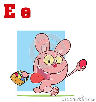 chocolate easter bunnies cartoon. easter bunny cartoon funny.