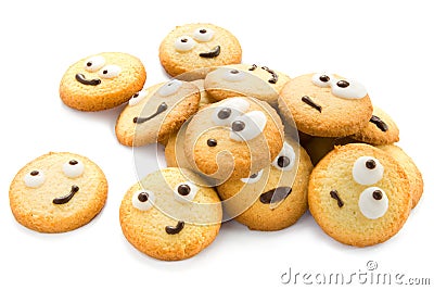 Funny Cookies Royalty Free Stock Photo