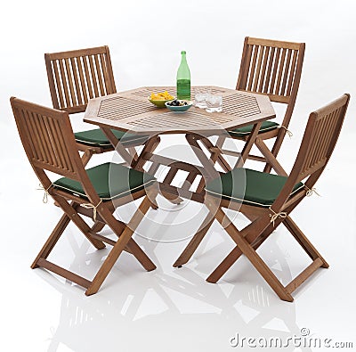 Garden Tables  Chairs on Home   Royalty Free Stock Images  Garden Table And Chairs