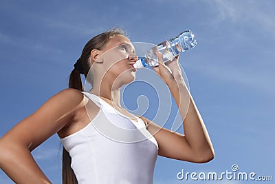Girl Drink Water