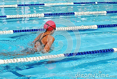 Girls Photos on Home   Royalty Free Stock Images  Girl Swimming Breaststroke