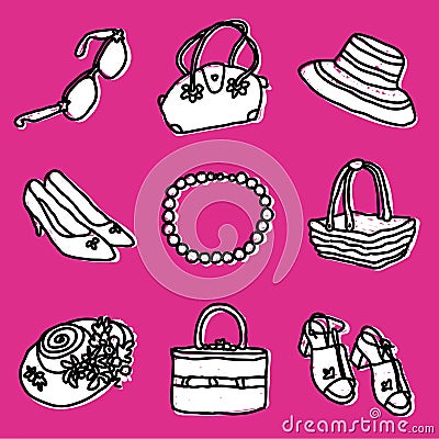 Girls Desk Accessories on Girls Accessories Set  Click Image To Zoom