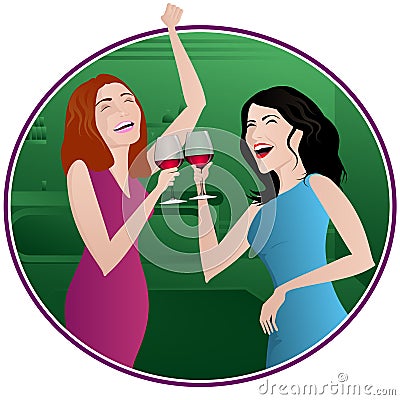 stock photos girls night out. Royalty Free Stock Image: Girls night out