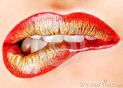 Sexiest Female Pictures on Home   Royalty Free Stock Photos  Glamour Sexy Female Lips