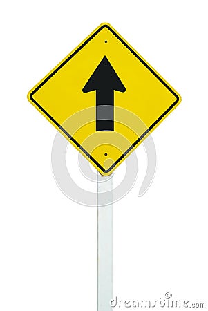 Free Vector Traffic on Royalty Free Stock Photography  Go Straight Direction Traffic Sign