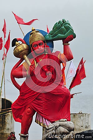 image of god hanuman. Stock Photo: God Hanuman