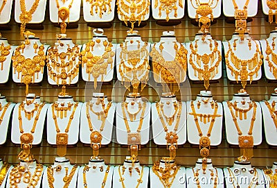 East Indian Gold Jewelry on Stock Photography  Gold Jewellery  Image  10266682
