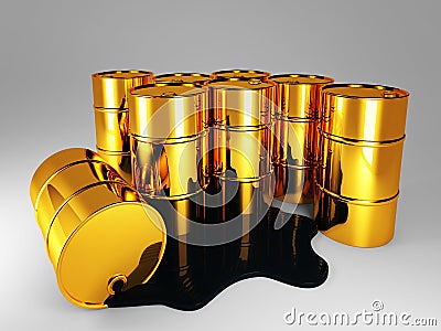 GOLDEN BARREL OF OIL