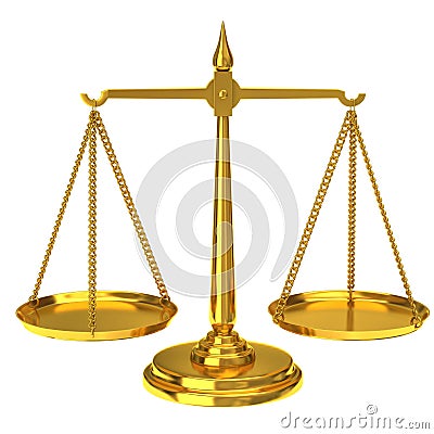 Royalty Free Stock Images on Golden Scales Of Justice Royalty Free Stock Image   Image  17079716