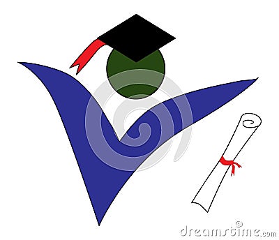 Free Image Stock on Graduate Logo Royalty Free Stock Photo   Image  17975595