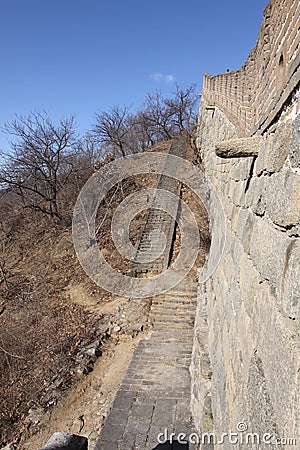 GREAT WALL OF CHINA SIDEVIEW