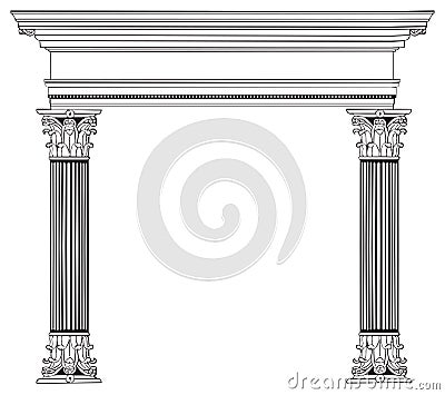 greek architecture buildings. GREEK COLUMN AND ARCH (click