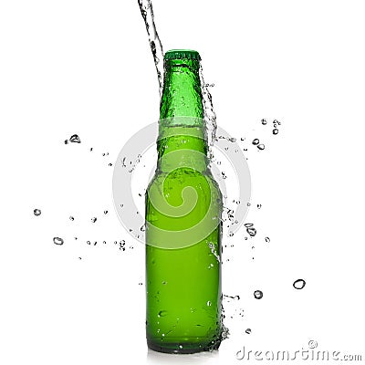 water bottle clip art. Stock verified with water