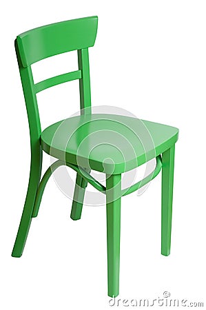 Green Chairs on Green Chair Stock Images   Image  9637994