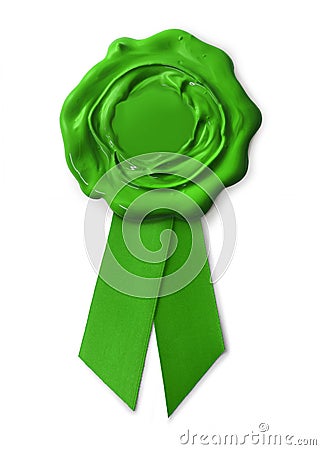 Green Eco Warranty Seal Royalty Free Stock Images - Image: 17348359