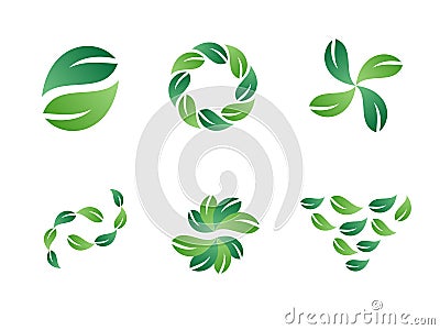 Letterhead Logo Designfree Download on Green Leaf Vector Logo Designs Royalty Free Stock Photos   Image