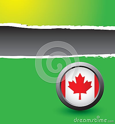 BANNER WITH CANADIAN FLAG