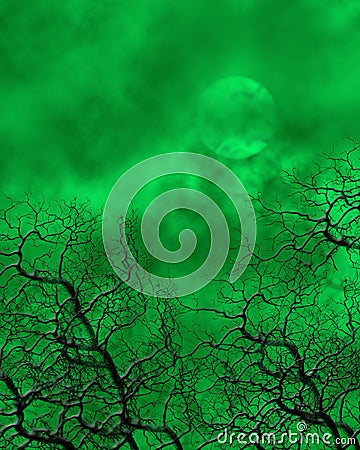 Green Screen Background on Stock Illustration  Green Spooky Background  Image  7196829