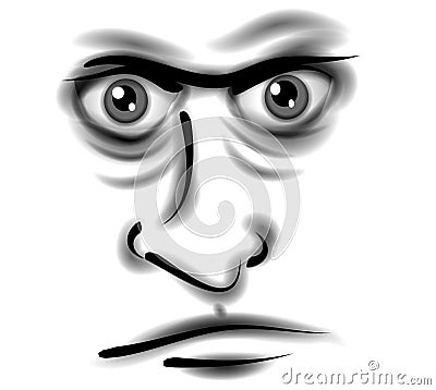grumpy face clip art. GRUMPY ANGRY MEAN MAN FACE