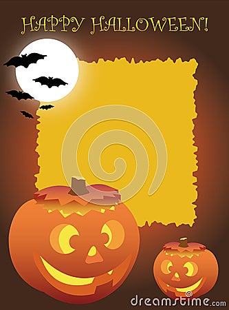 Halloween Party Invitations on Stock Illustration  Halloween Party Invitations  Image  12159037