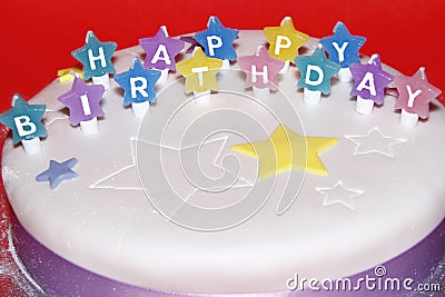 Birthday Cake on Happy Birthday Cake Royalty Free Stock Images   Image  17039489