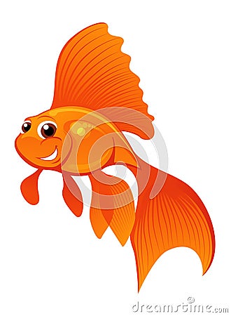 happy goldfish cartoon. HAPPY GOLDFISH (click image to