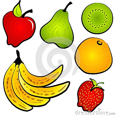 clip art fruit. HEALTY FOOD FRUIT CLIP ART