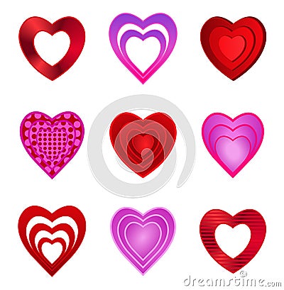 clip art heart love. HEART ICONS