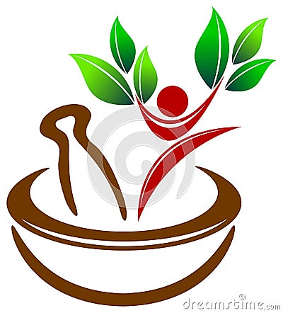 Logo Design Architecture on Herbal Medicine Logo Royalty Free Stock Image   Image  25393596