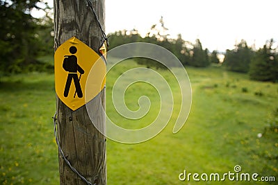 hiker symbol