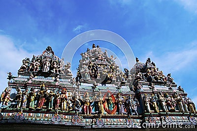 Singapore Temple Picture on Stock Photography  Hindu Temple Singapore  Image  12301412