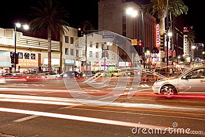 Hollywood  Highland on Hollywood And Highland Boulevard Royalty Free Stock Image   Image