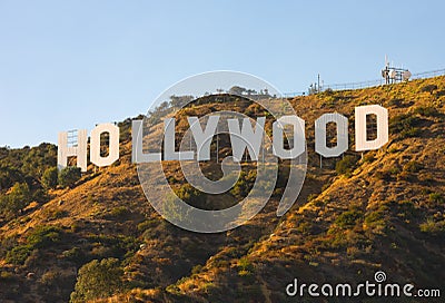 Hollywood Sign Sunset