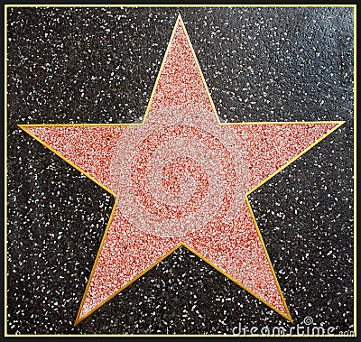 Pictures Hollywood Stars on Hollywood Star Framed Stock Photography   Image  3494332