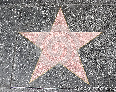 Hollywood Film Star on Hollywood Star  Click Image To Zoom