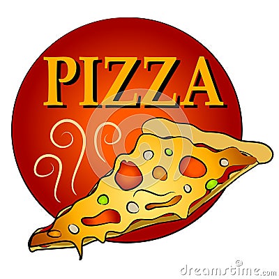 HOT SLICE OF PIZZA CLIPART (click image to zoom)