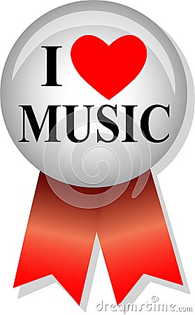 i love music logo. I LOVE MUSIC BUTTON/EPS (click