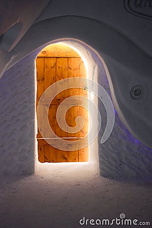Home > Editorial Photo: Ice hotel in Quebec city, Canada