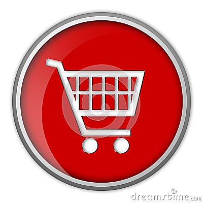 shopping cart icon. ICON, SHOPPING CART, BUTTON