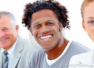 People  on Stock Photography  Individuality   Business People Smiling Happily