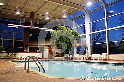 Indoor Swimming Pool on Home   Royalty Free Stock Photo  Indoor Swimming Pool