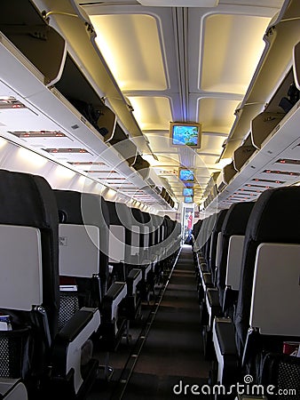 Airplane on Inside Airplane Stock Image   Image  39481