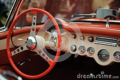 Luxury Cars on Interior Old Luxury Car Royalty Free Stock Images   Image  16471879
