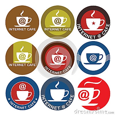 Logo Design Architecture on Internet Cafe Logo Design Royalty Free Stock Photo   Image  7335665