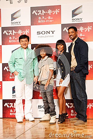 will smith family photo. JACKIE CHAN AND WILL SMITH
