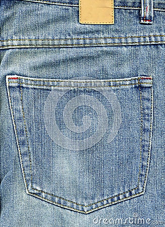 JEANS BACK POCKET WITH PATCH Jeans 