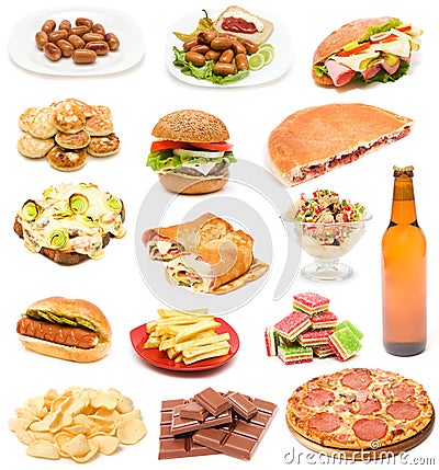 Junk Food Stock Images