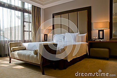 King Size  on Royalty Free Stock Photos  King Size Bed In A Five Star Hotel Suite