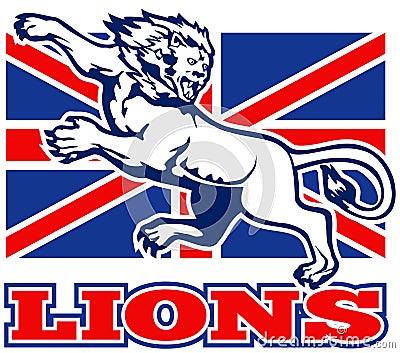 Lion Union Jack