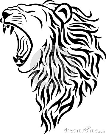LION HEAD TATTOO (click image